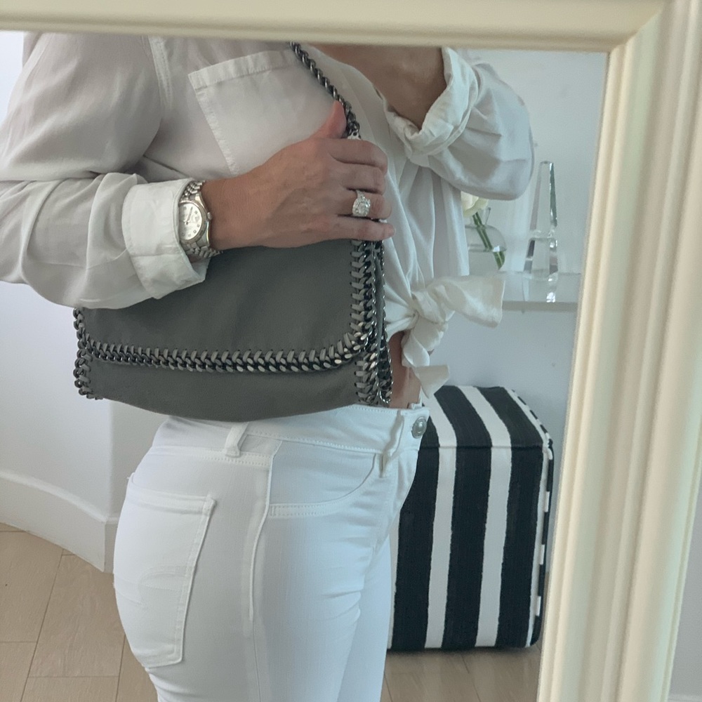 Stella McCartney Authentic Falabella gray bag